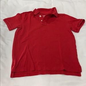 Cat and Jack red polo